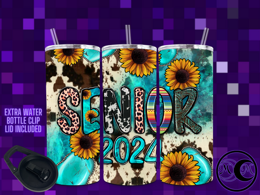 Senior 24 Dual Lid Tumbler