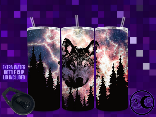 Wolf Dual Lid Tumbler