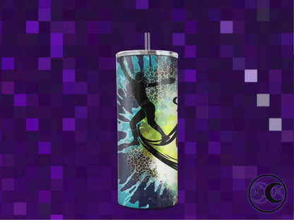 Softball Life Dual Lid Tumbler