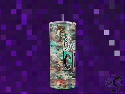 Beautiful Crazy Dual Lid Tumbler